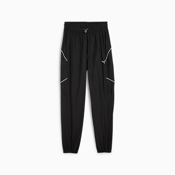 Pants de entrenamiento tejido para mujer PUMA FIT "Move", PUMA Black, extralarge